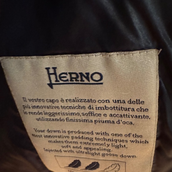 Herno Amelia Stand Collar Down Puffer Coat - Picture 3 of 4